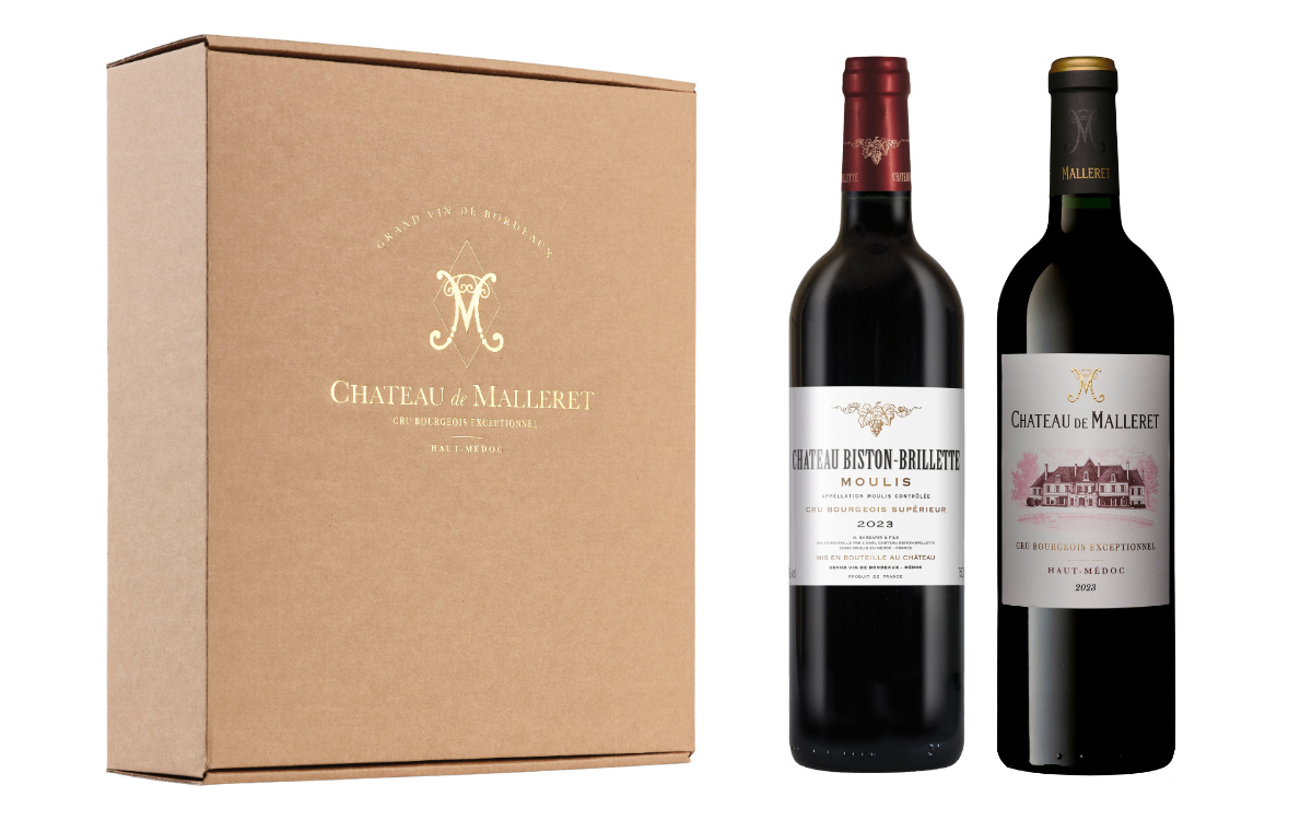 Coffret Signature - Coffret Château de Malleret 2021 / Biston‑Brillette 2023