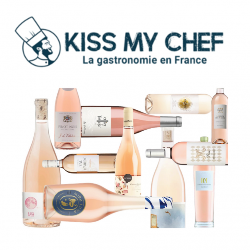 Article de presse Kiss my chef - 28 avril 2025 - Les rosés de l'été, les bonnes bouteilles à prix raisonnables