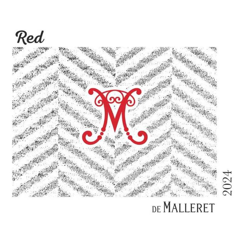 vin Red de Malleret 2024 - bouteille 75 cl