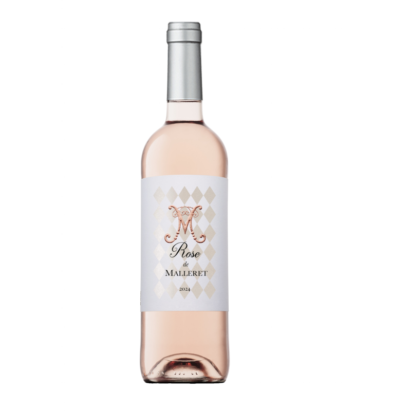 vin Rose de Malleret 2024 - bouteille 75 cl