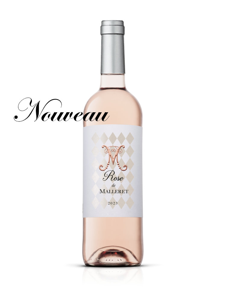 Nouveau vin AOC Bordeaux rosé - Vin Rose de Malleret