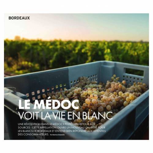 Château de Malleret - The Press speaks about it: Le médoc voit la vie en blanc