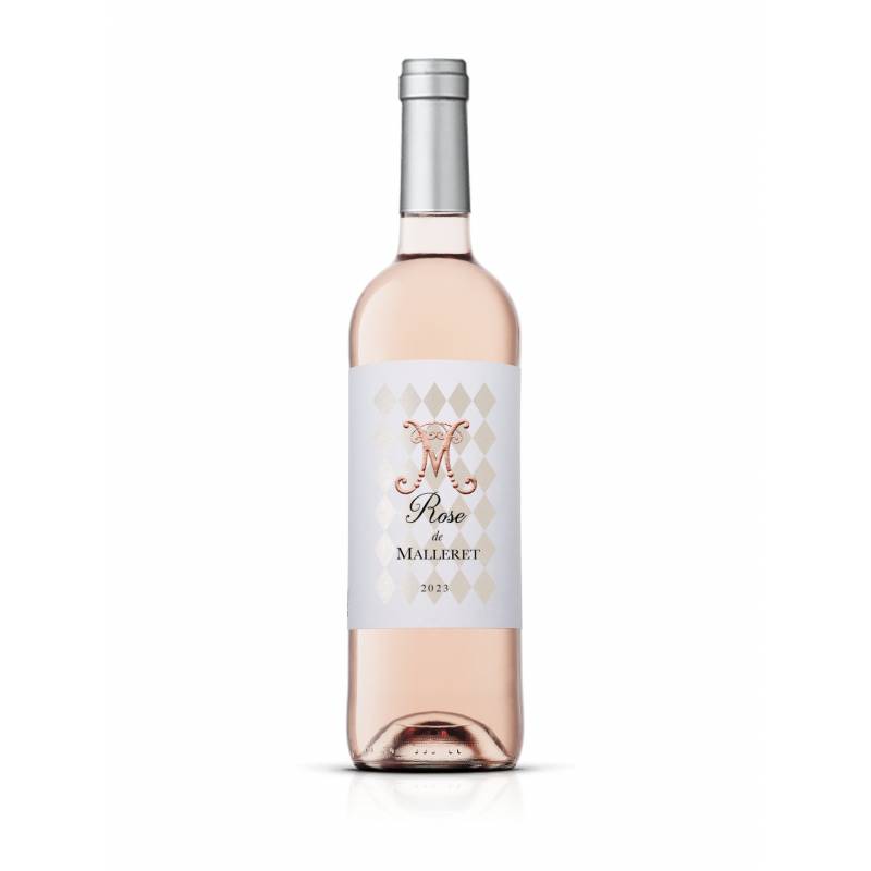 vin Rose de Malleret 2023 - bouteille 75 cl